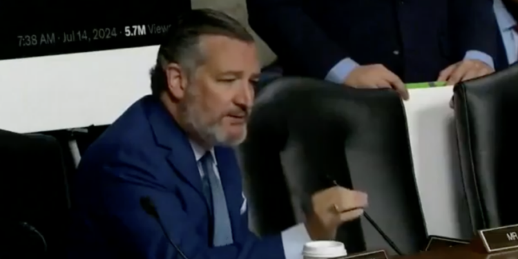 ‘Stop Interrupting Me’: Ted Cruz Unloads On Acting Secret Service Director For ‘Refusing To Answer’ His Questions